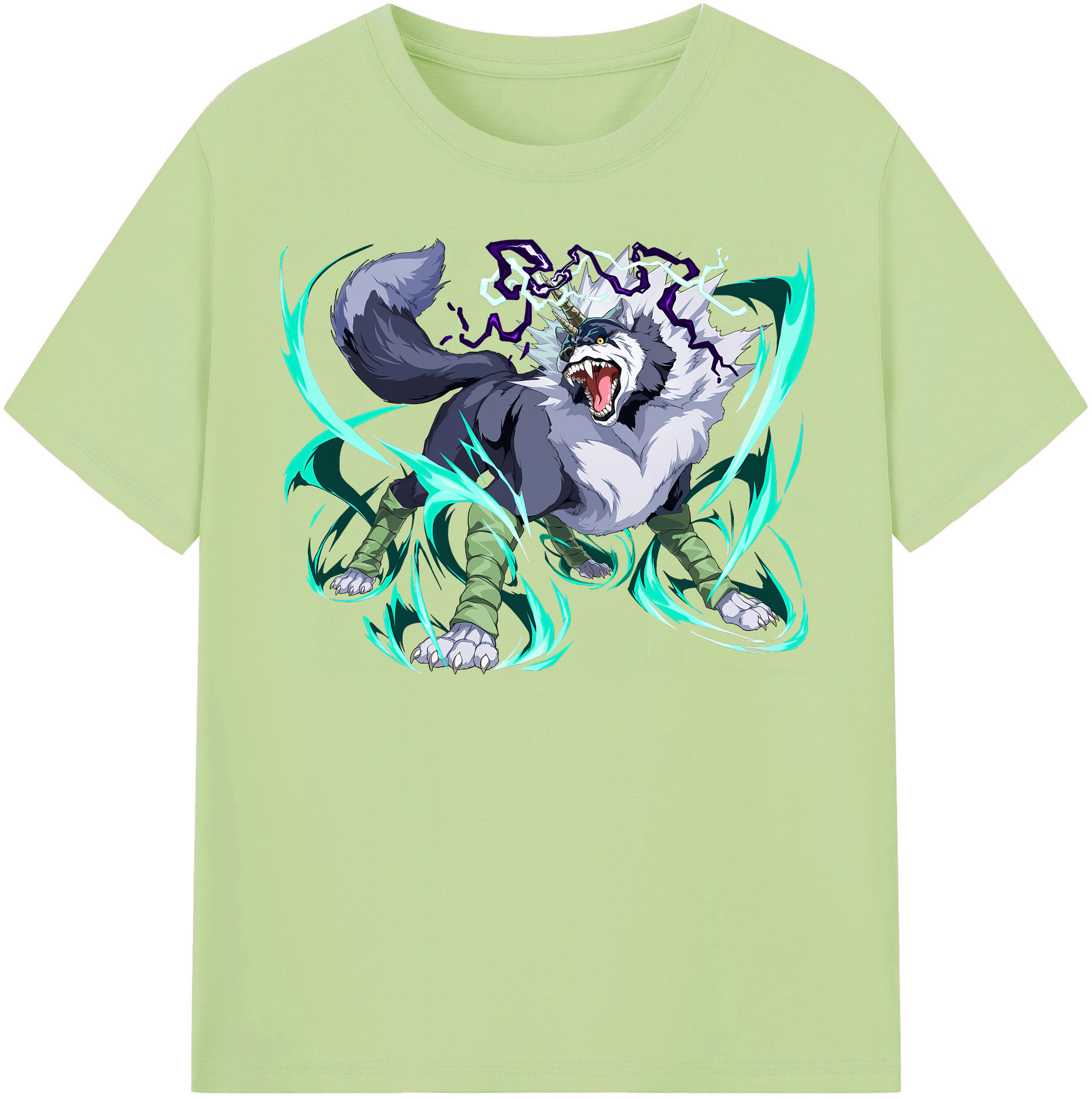 （画像用） 転スラ Regarding Reincarnated to Slime 綿100％半袖Tシャツ（フロントプリント）